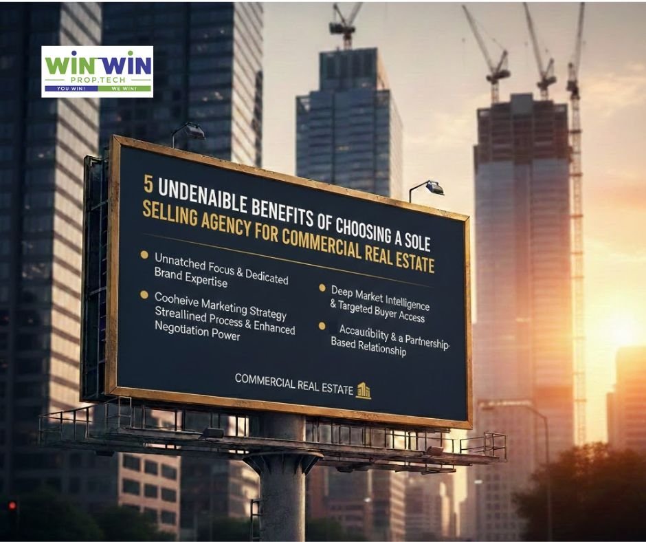 5 Undeniable Benefits of Choosing a Sole Selling Agency for Commercial Real Estate