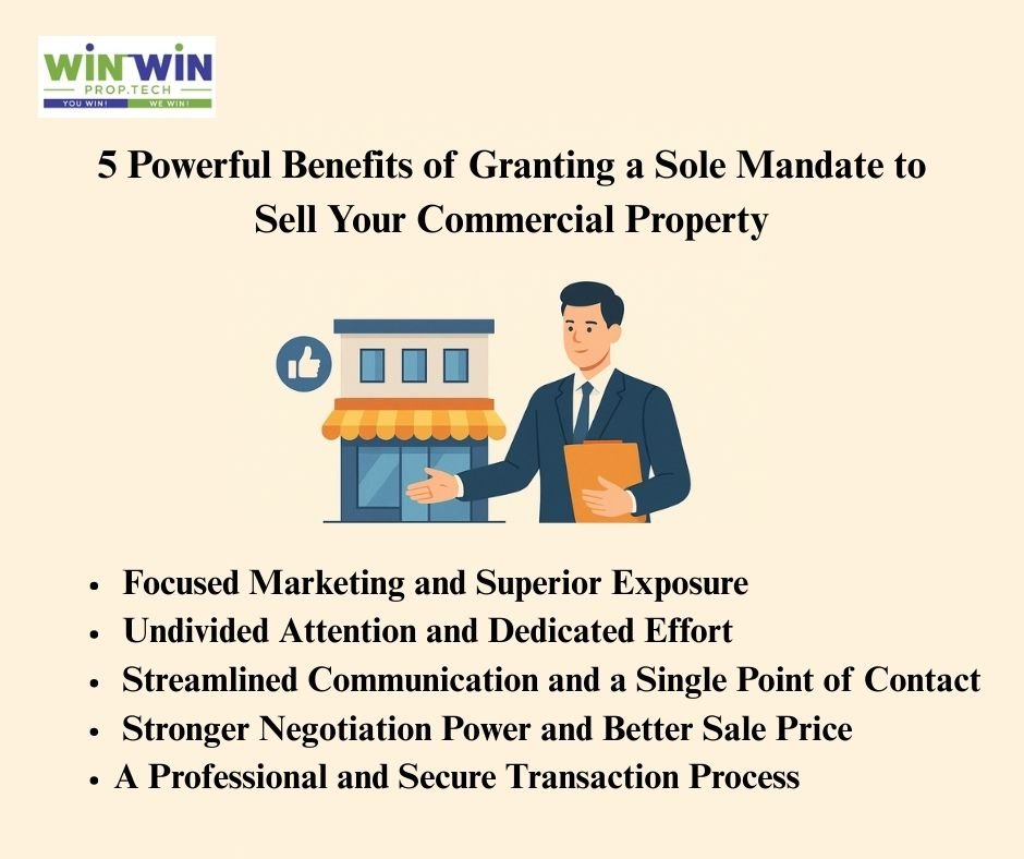 5 Powerful Benefits of Granting a Sole Mandate to Sell Your Commercial Property