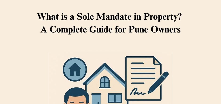 What is a Sole Mandate in Property? A Complete Guide for Pune Owners