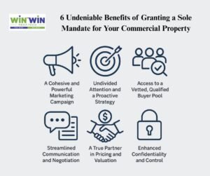 6 Undeniable Benefits of Granting a Sole Mandate for Your Commercial Property