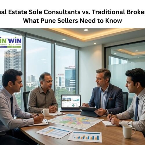 Real Estate Sole Consultants vs. Traditional Brokers: What Pune Sellers Need to Know