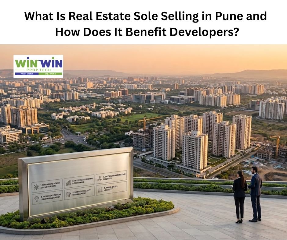 What Is Real Estate Sole Selling in Pune and How Does It Benefit Developers?
