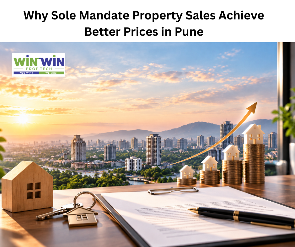 Why Sole Mandate Property Sales Achieve Better Prices in Pune