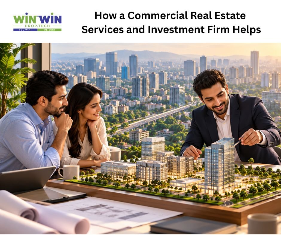 How a Commercial Real Estate Services and Investment Firm Helps | WinWin Proptech